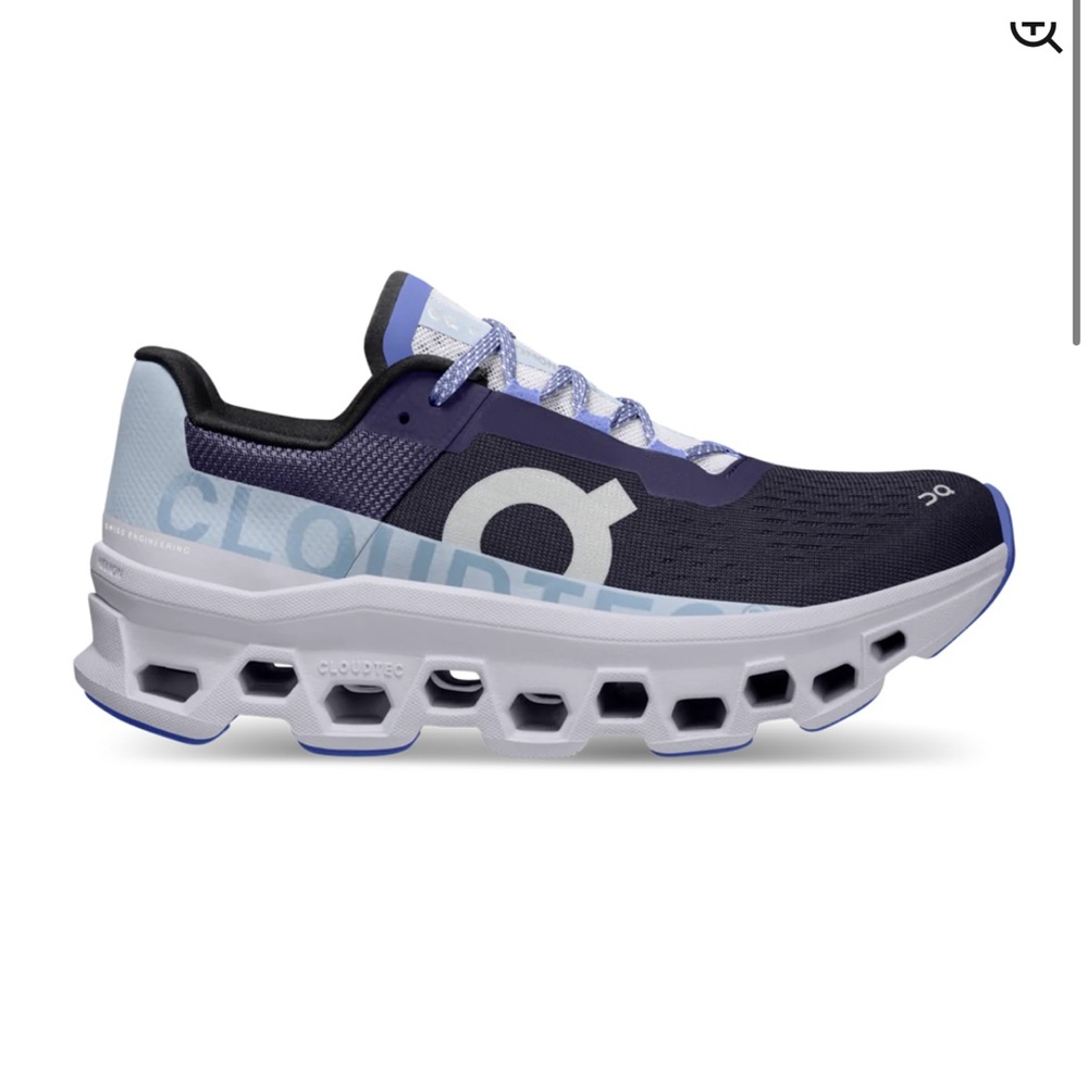 ON Cloudmonster - Acai - Lavender, size 9 womens